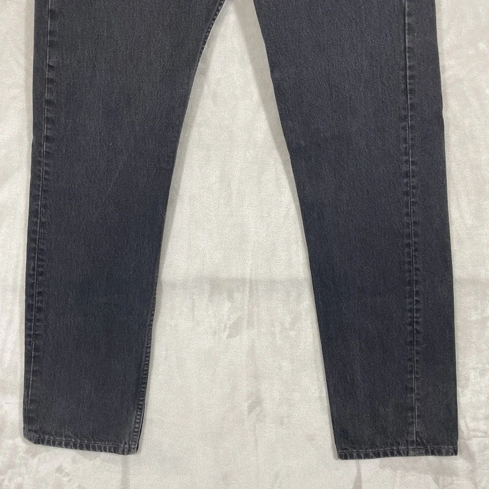 Vintage 90s Levis 501-0660 Jeans Mens 33x34 (fit 32x33) Made in USA Black EXCLNT